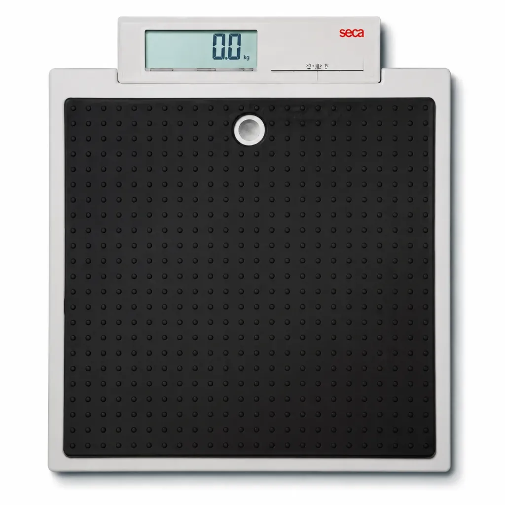 Bascula de piso electronica para uso movil 250 Kg