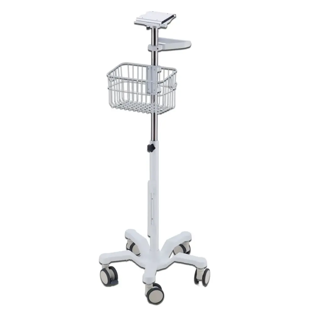 Base rodable para monitor y electrocardiografo