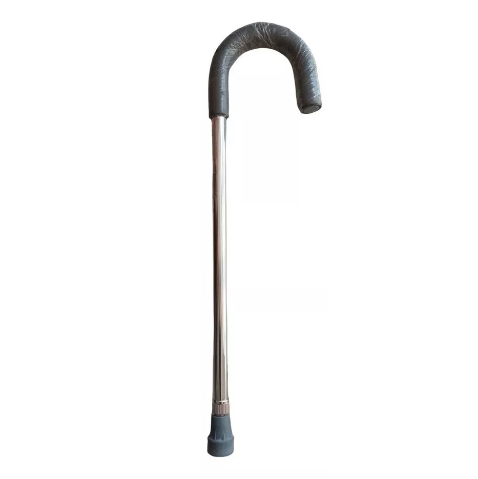 Baston de Aluminio con Mango Curvo Color Bronce 