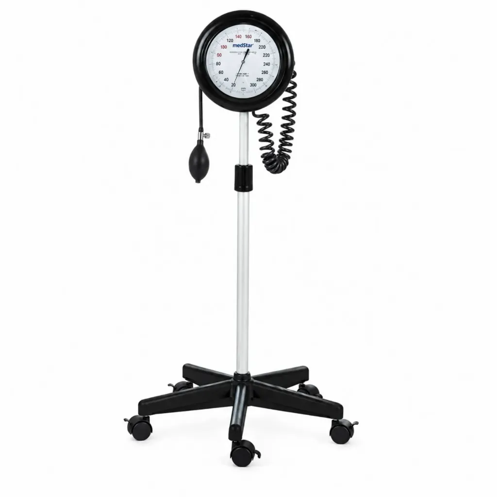 Baumanometro aneroide en pedestal