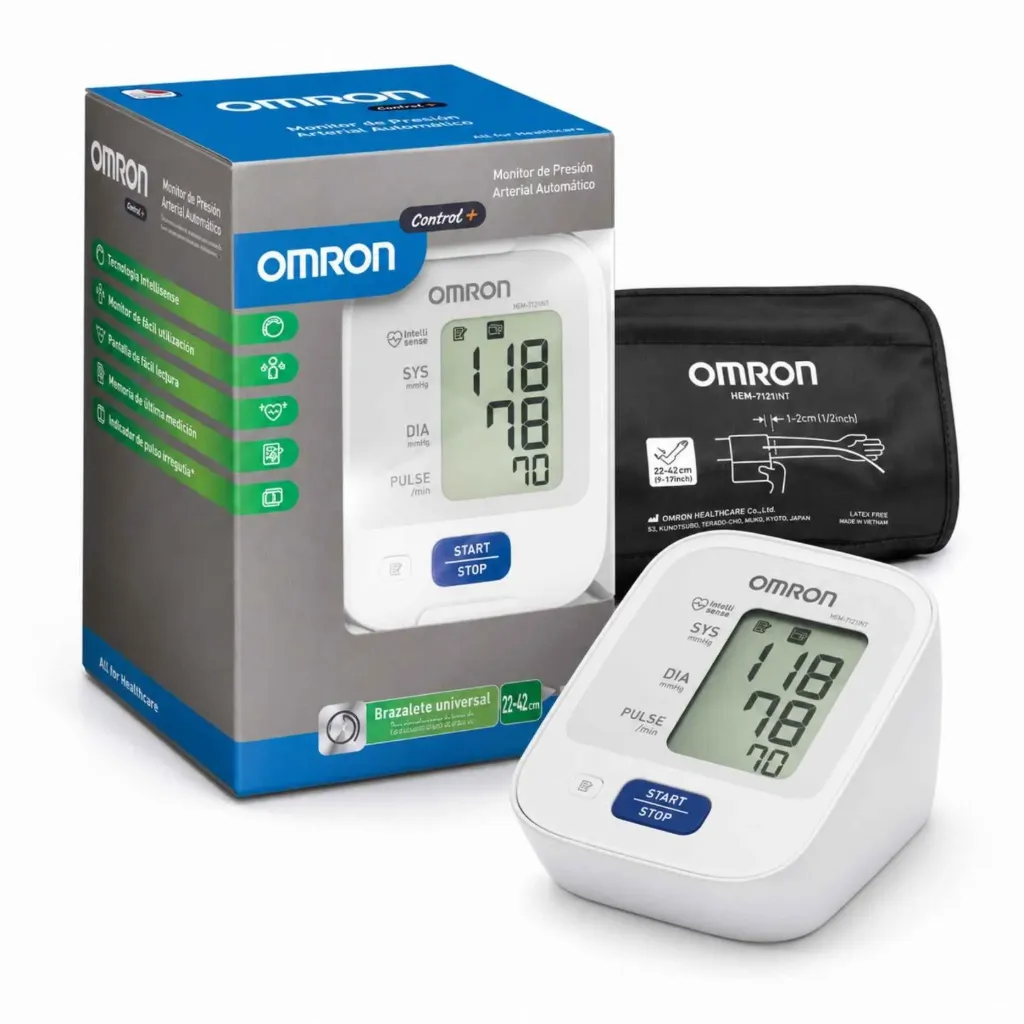 Baumanometro digital automático con brazalete de 30 memorias