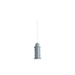 Electrodo de aguja monopolar desechable 25 x .35 mm de línea Neuro-Line caja c/40 pzas, Gris