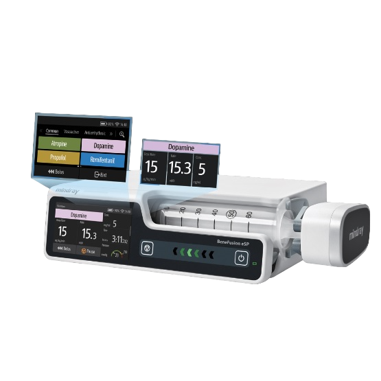 Bomba de infusion de jeringa mod. Benefusion eSP Smart con batería
