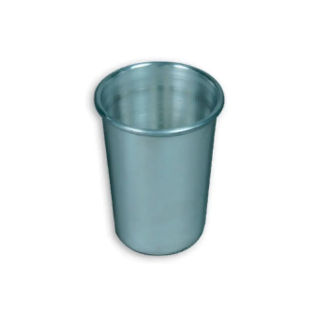 Vaso de aluminio para calibración de termometro