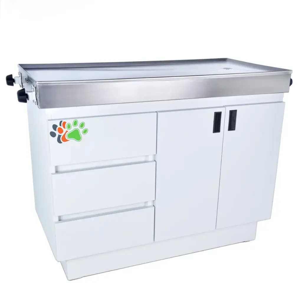 Mesa de Exploracion de Gabinete Veterinaria con Capacidad de Carga 100 kg
