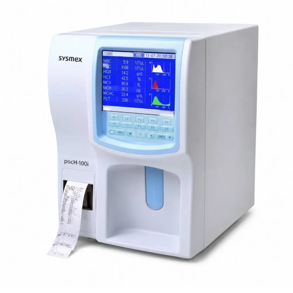 Analizador Hematológico Automatico Veterinario mod. BC-2800V con Kit de Agentes y Cable Power 