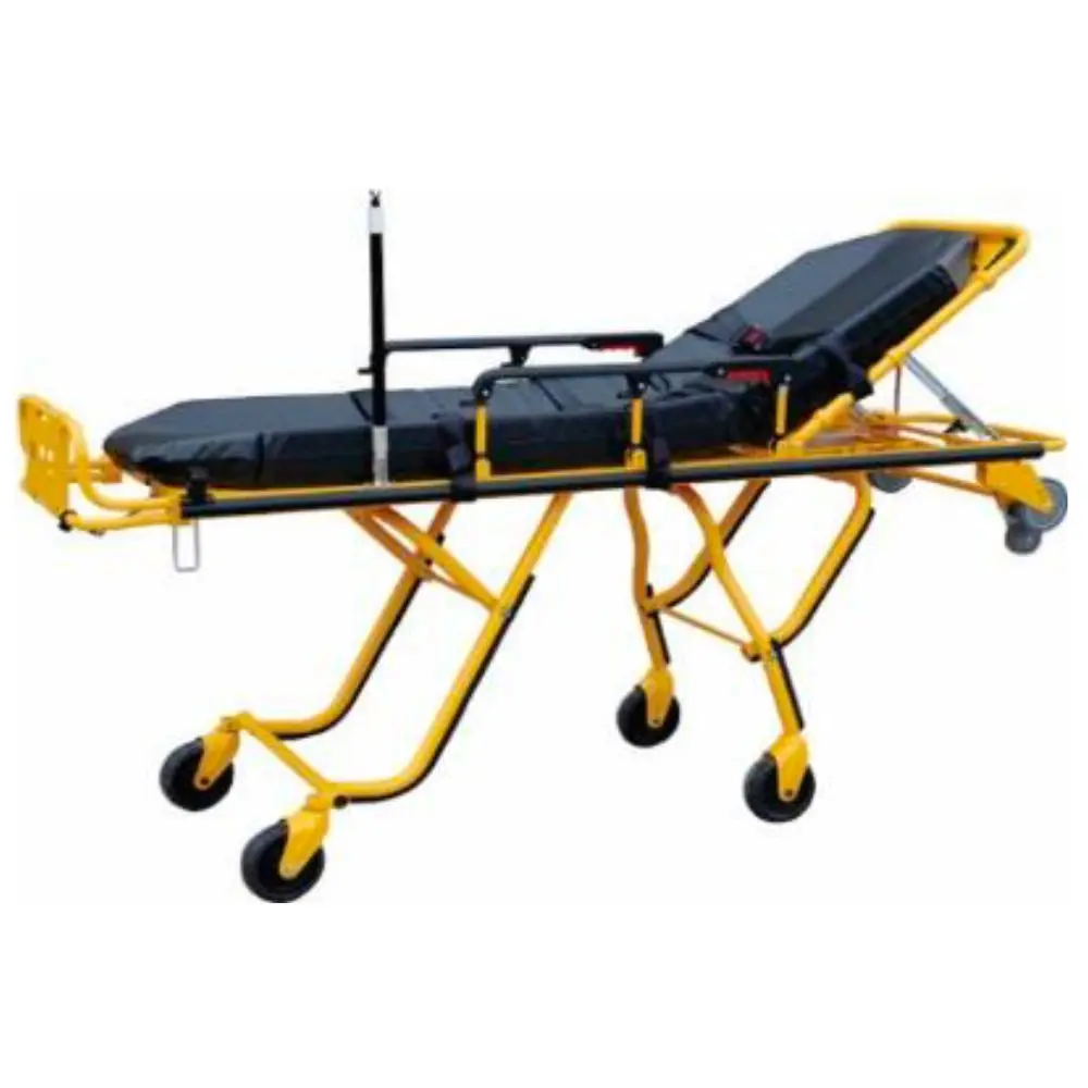 Camilla de golpe para ambulancia automática  200x60x35 cm