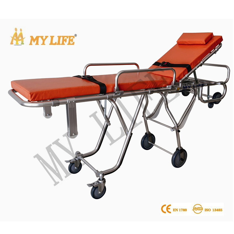 Camilla de golpe para ambulancia de emergencia y traslado 192x55x30 cm