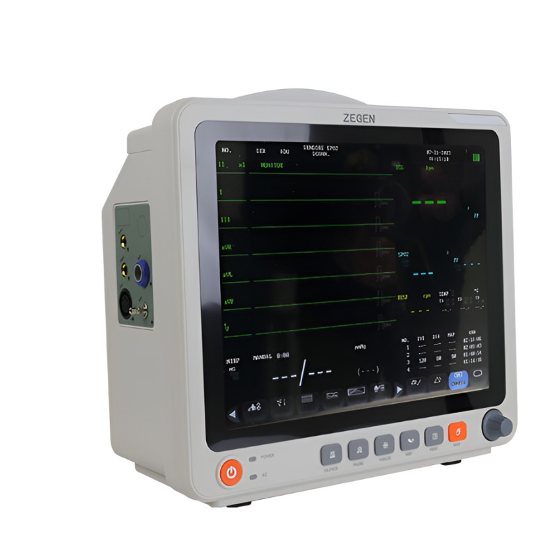 Monitor para Paciente de Signos Vitales mod. ZGN-7D de 6 Parametros 12" Touch Screen