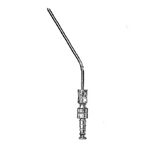 Canula De Succion De Frazier Tubo 8 Fr De 2.6 Mm Angulada 