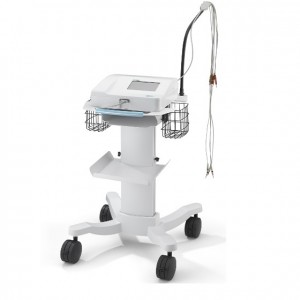 Carro para electrocardiografo CP150 con brazo para cables