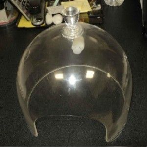 Casco cefálico de acrílico de 15 cm neonatal Modelo Campana