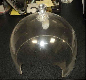 Casco cefálico de acrílico de 25 cms Escolar Modelo Campana