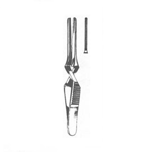 Clamp Bulldog De Debakey Recto 7.5 Cm