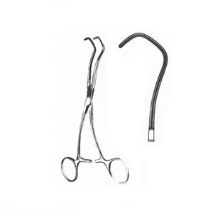 Clamp De Cooley-Derra Pediatrico De 16.5 Cm. Grande 