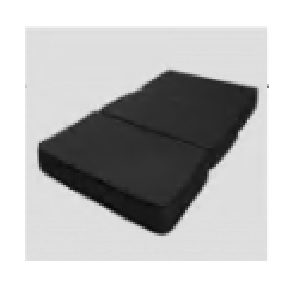 Colchon para cama de hospital de 2 manivelas seccionado en 3 partes 190x90x15 cms 