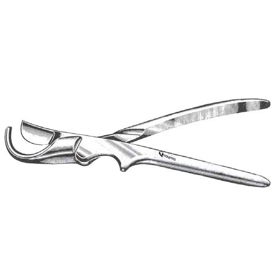 Costotomo de Gluck para costillas 20.3 cms