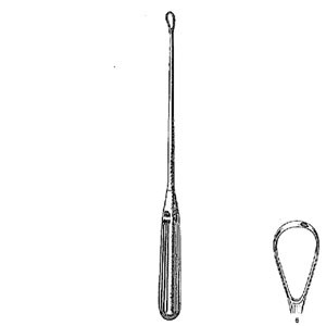 Cucharilla Uterina Sims Aguda 11 Pulg (279 Mm) Tamaño 6