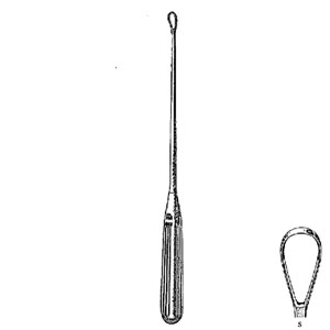 Cucharilla Uterina Sims Aguda 11 Pulg (279Mm) Tamaño 5