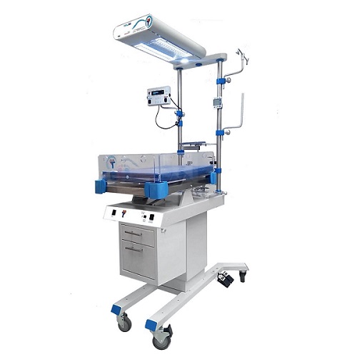 Cuna térmica de calor radiante servo digital con fototerapia integrada Mod. Tonalli 1 SD "PLUS"