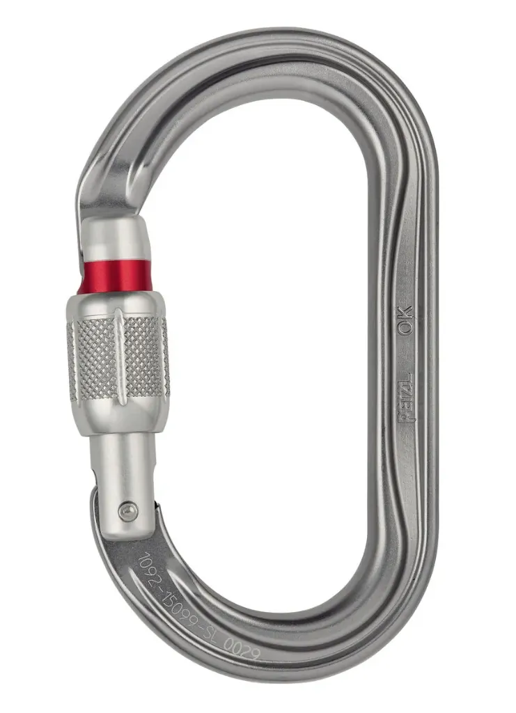 Mosqueton OK Screw Lock Gris