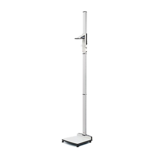 Estadiómetro con transmisión inalámbrica con pantalla en la corredera de medición de 30 - 220 cm