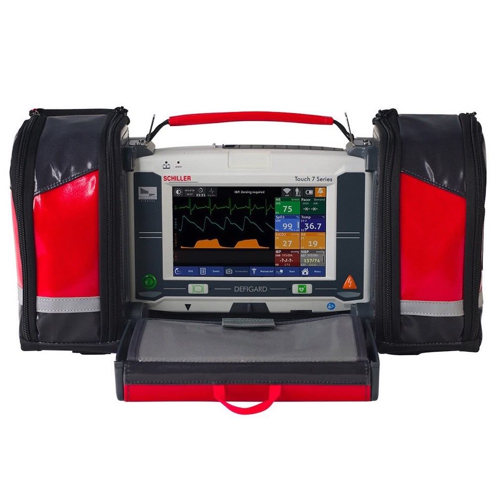 Desfibrilador Defigard Touch 7 con ECG, SpO2, NIBP y marcapaso
