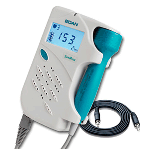 Doppler fetal con pantalla y cargador Mod. Sonotrax 2 de 2 Mhz