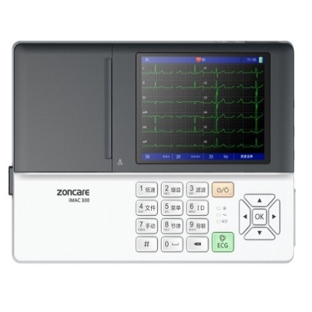 Electrocardiografo de 3 canales mod. iMAC-300 pantalla LCD 5.7"
