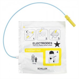 Electrodo parche pediátrico para desfibrilación DG4000, DG5000 y  Fred Easy 