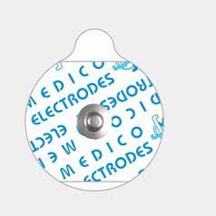 Electrodo pediátrico 35x30 mm de broche sobre c/100 piezas Caja con 20 sobres 