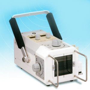 Equipo de rayos X portatil de alta frecuencia 40-100 kv, 20-30 mA con colimador para uso humano 