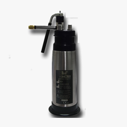 Equipo manual para Crio Cirugia de nitrogeno 300 ml con set de puntas intercambiables