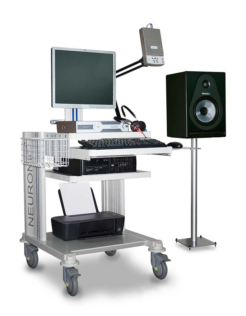 Electroaudiometro mod. AUDIX 5 para PEA con Licencias de Sotfware y Sistema de Computo 