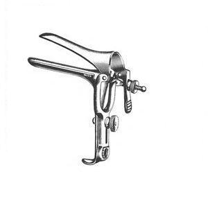 Espejo vaginal Graves mediano 1-3/8" (35 cm) X 4-1/4" (10.9 cm)