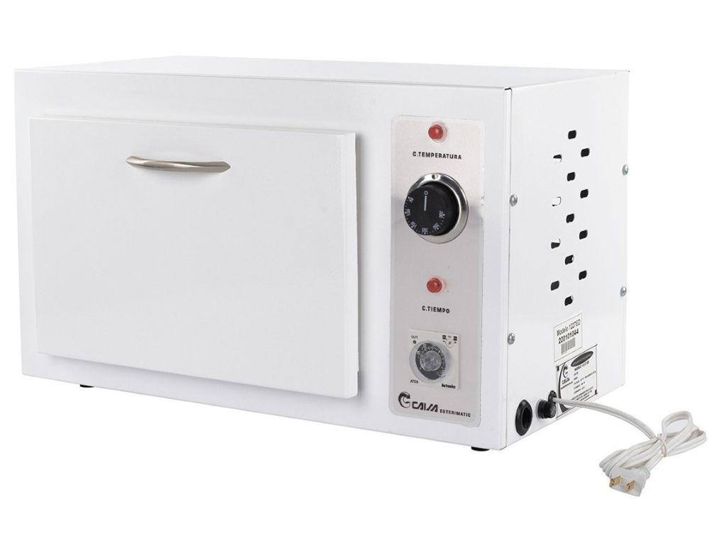 Esterilizador de calor seco de tres charolas Esterimatic capacidad 15 litros