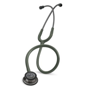 Estetoscopio 3M™ Littmann® Classic III™, Acabado Negro, con tubo de color Burdeo, 69 cm
