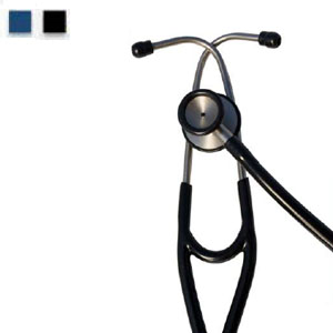 Estetoscopio de acero inoxidable para cardiologia color azul