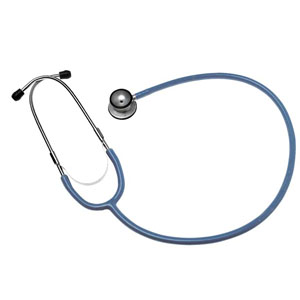 Estetoscopio duplex pediatrico campana en aluminio color azul Cat. RIS-4041 Riester