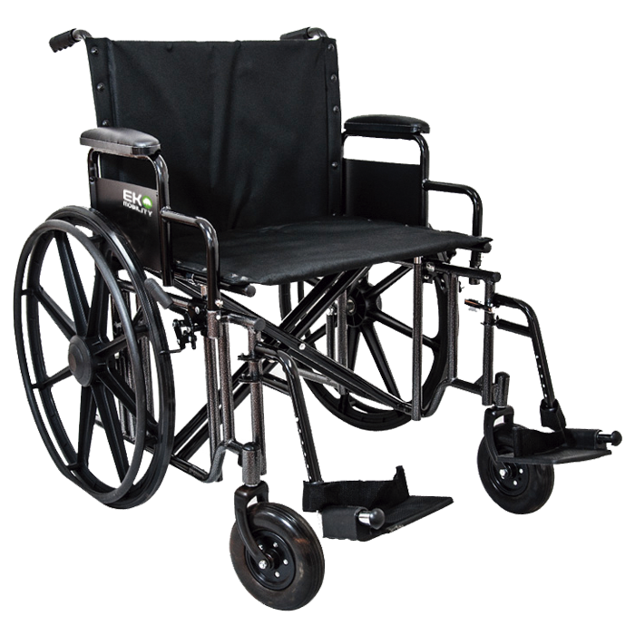 Silla de Ruedas 22" Bariatrica Silver Vein