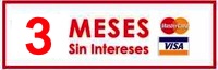 3 Meses sin intereses