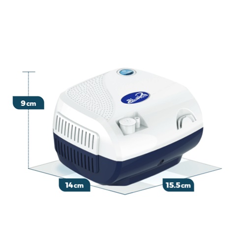 [MLS-NCN116BR] Nebulizador de compresor compacto Bi-rich color azul