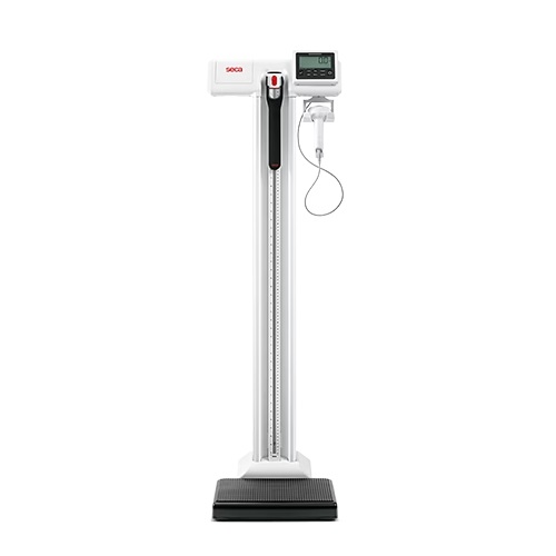[SEC-797] Báscula de columna digital, doble pantalla a la altura de los ojos y estadímetro digital, EMR