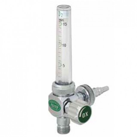 [ARD-982304] Flujómetro sencillo para oxigeno 0-15 LPM con conexión tipo PURITAN