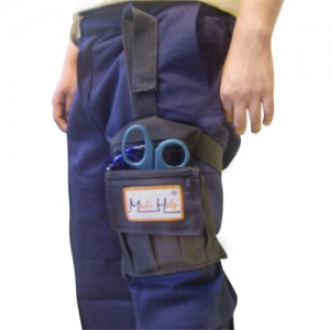 Holster de pierna color negro vacío