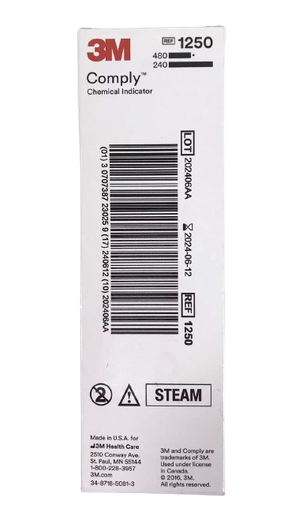 Indicador Biológico Lectura Rápida 3M™ Attest™, Esterilización a Vapor Caja c/50 piezas