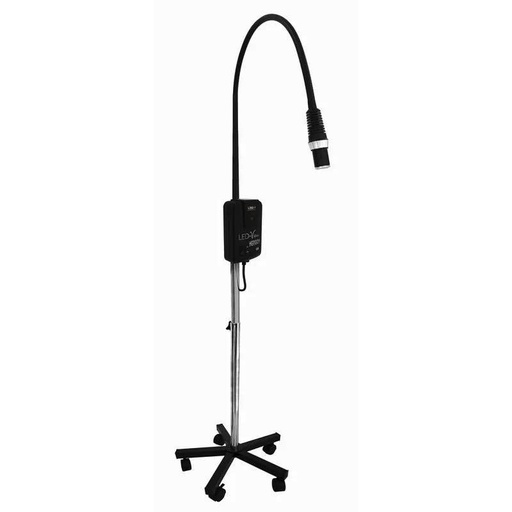 [LVW-L202-1P] Lámpara de exploración médica de LED con multiángulo de pared y piso y 50 Watts con pedestal
