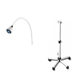 Lampara para examinacion de pedestal de luz LED Tipo Spot 25,000 lux
