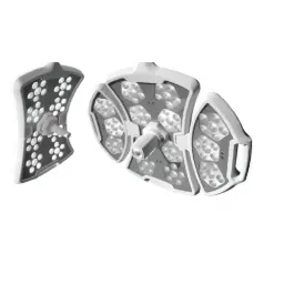 Lámpara para quirofano doble de techo de luz LED 40,000 a 160,000 luxes 