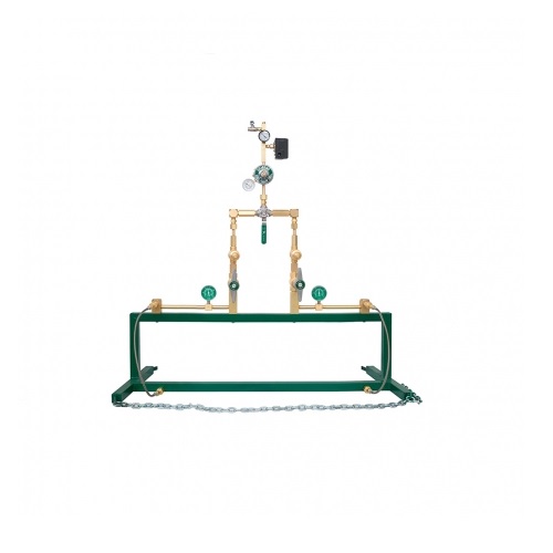 [ARD-983003] Manifold manual NOM-016-SSA3-2012 de 1x1 con línea de vida de gas de oxígeno